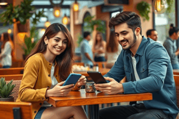 Persona buscando opciones de préstamo sin tener cuenta bancaria.