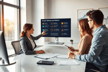 Imagen que ilustra la elección de plataformas de préstamos seguras.